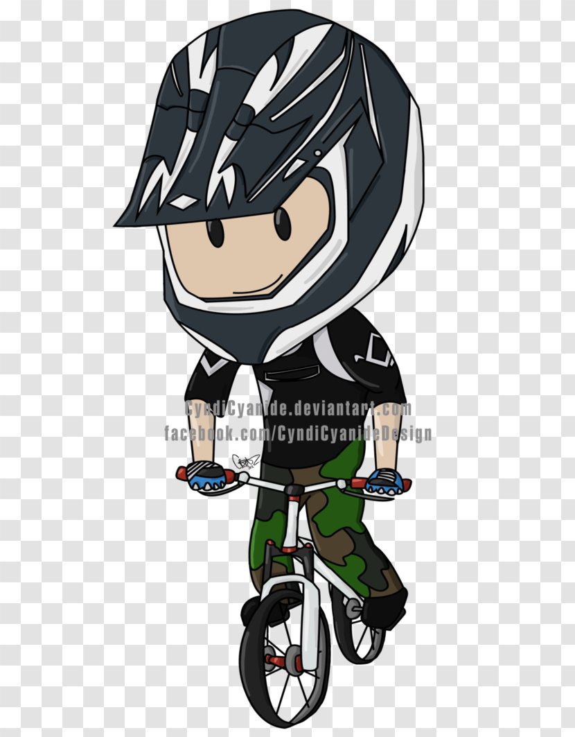 Bicycle Helmets Vehicle Character Clip Art - Silhouette - Downhill Bike Transparent PNG