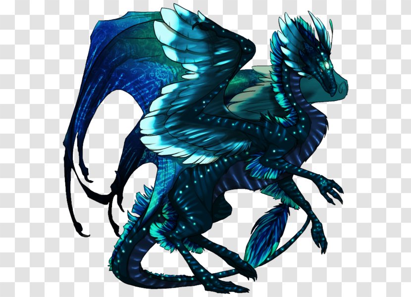 Dragon Fantasy Paladins Wings Of Fire - Turquoise Transparent PNG