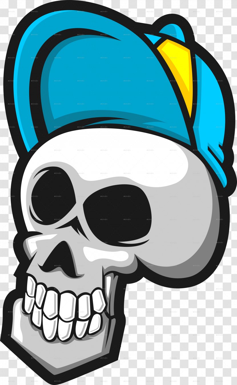 Skull Goggles Clip Art - Bone Transparent PNG