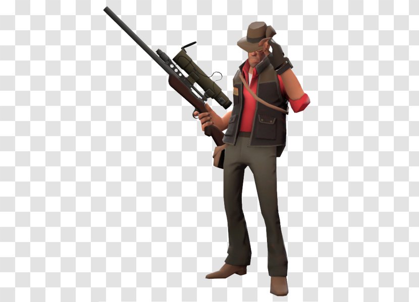 Team Fortress 2 Sniper Valve Corporation Video Game Steam - Tree - Watercolor Transparent PNG