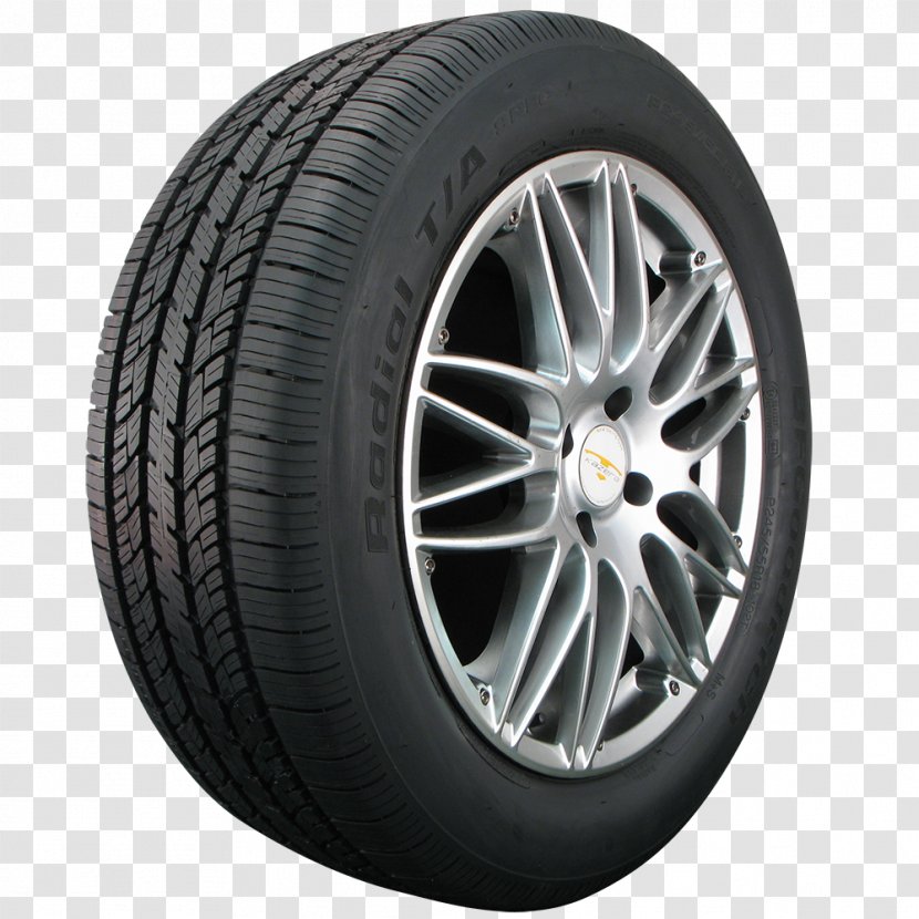Tread Alloy Wheel Formula One Tyres Car Synthetic Rubber - Tire - Radial Transparent PNG