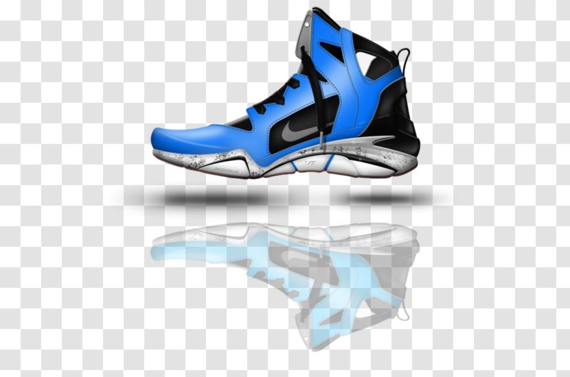 Nike Shoe Sneakers Sportswear - Walking - Blue Shoes Transparent PNG