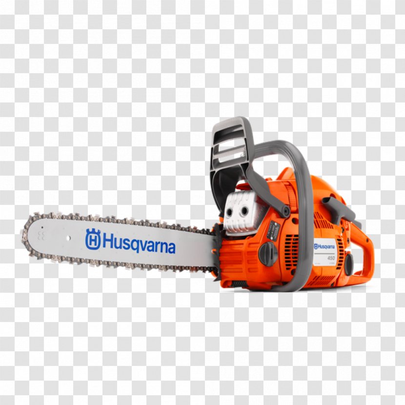 Chainsaw Gasoline Husqvarna Group 450 - Tree Transparent PNG