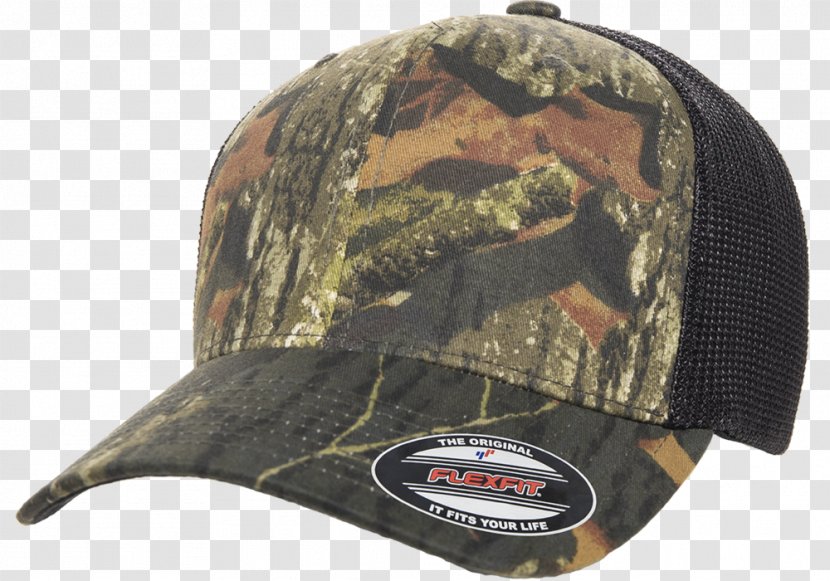 Baseball Cap Trucker Hat Camouflage - Mossy Oak Transparent PNG