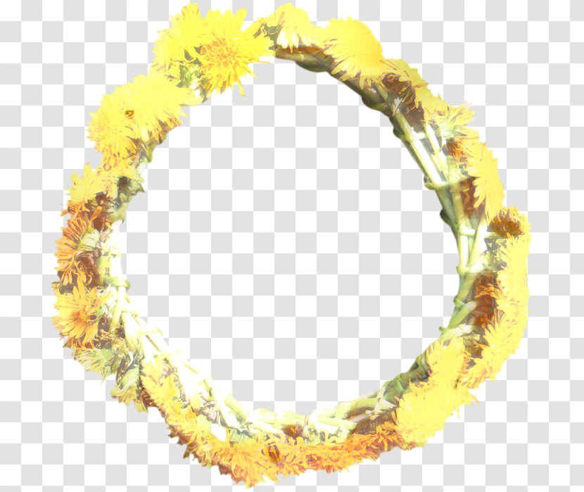 Yellow Background - Lei - Jewellery Transparent PNG