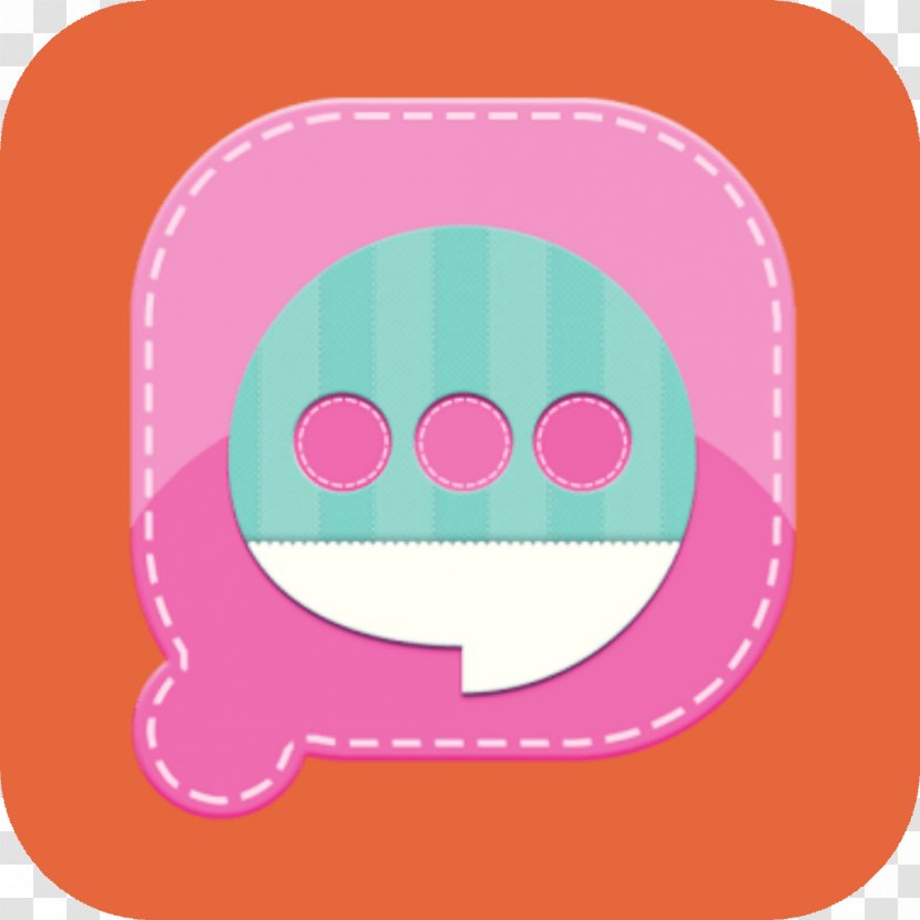 Pink Circle - Smile Transparent PNG