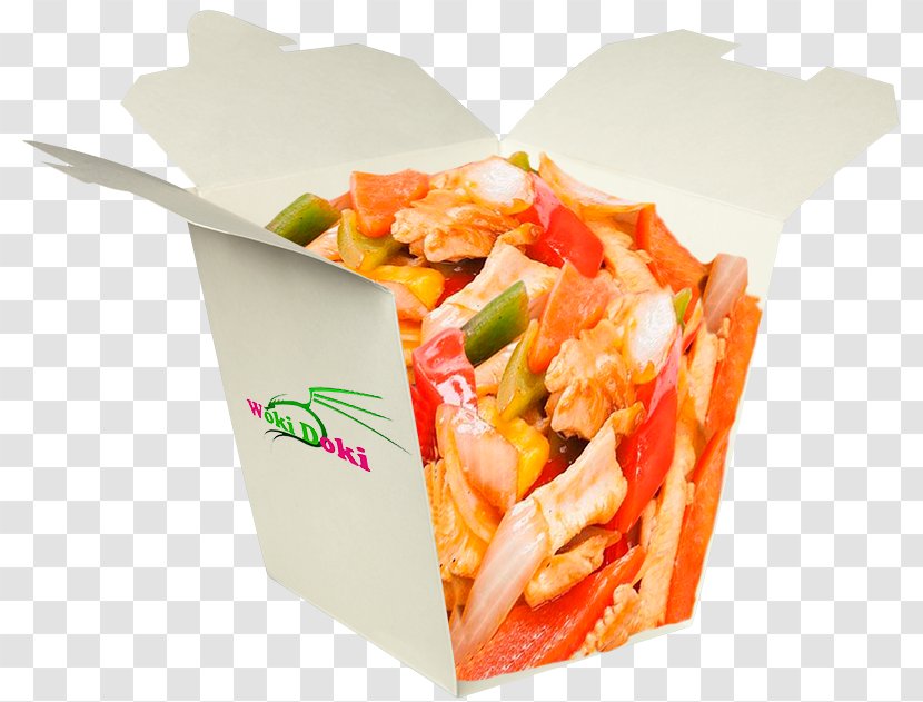 Chinese Cuisine Sweet And Sour Woki Doki Vegetarian Noodles - Wok Transparent PNG