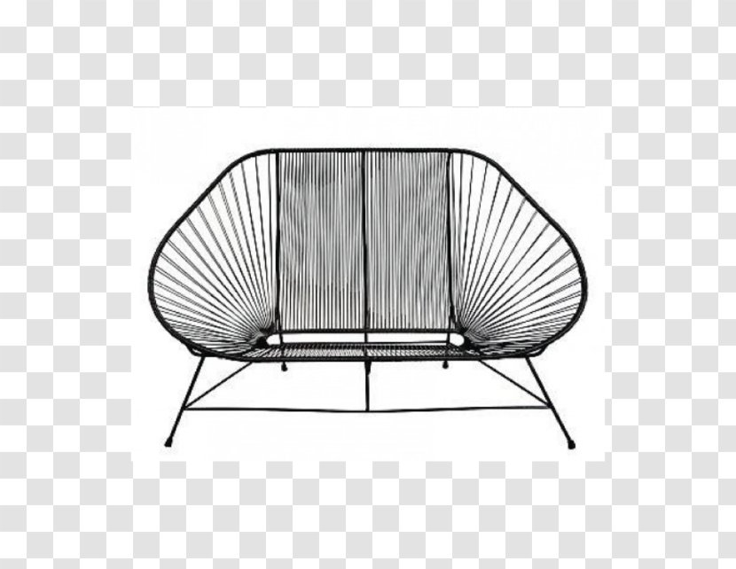 Table Fauteuil Rocking Chairs Furniture - Black And White - Eames Transparent PNG