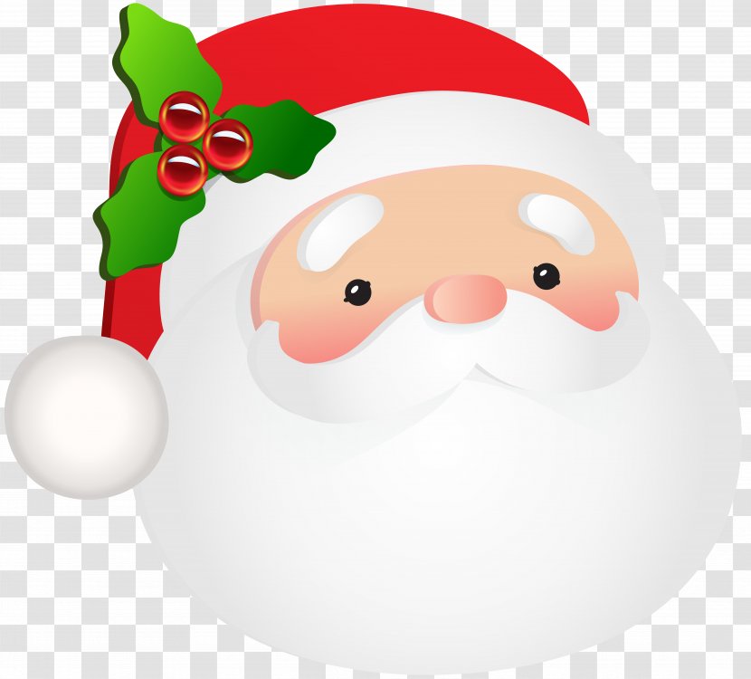 Santa Claus Clip Art Vector Graphics Image - Christmas Decoration Transparent PNG