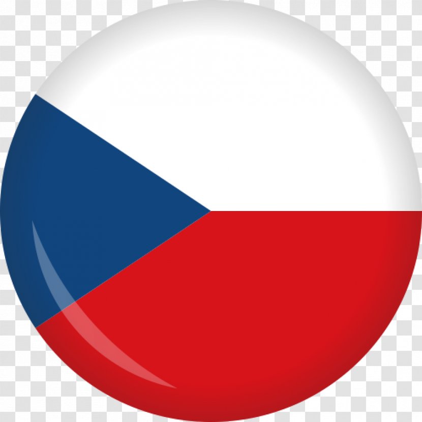 Flag Of The Czech Republic Oslavan, A.s. Pin Badges Fahne - Ball Transparent PNG