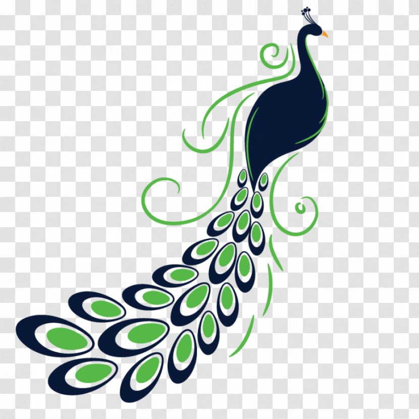 Feather Peafowl Sticker Clip Art - Leaf - Peacock Transparent PNG