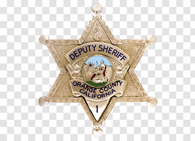 Orange County, Florida Badge Lake County Sheriff's Department John Wayne Airport - California - Sheriff Transparent PNG