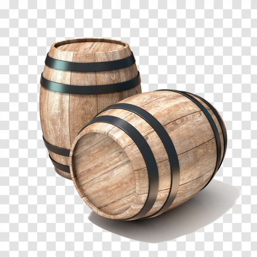Red Wine Beer Oak Barrel - Alcoholic Beverage - Free Logs Pull Pictures Transparent PNG