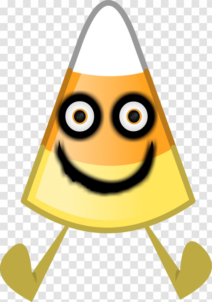 Candy Corn Smiley Face Transparent PNG