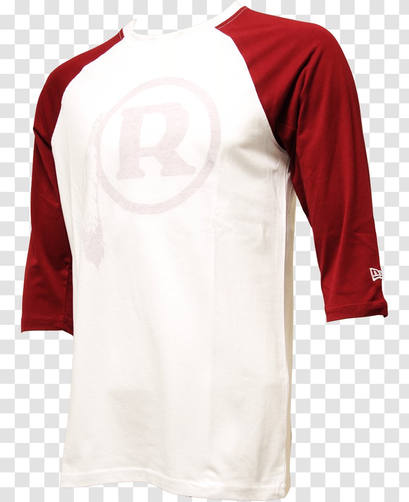 T-shirt Sleeve Sportswear Maroon - Cartoon - Washington Redskins Transparent PNG