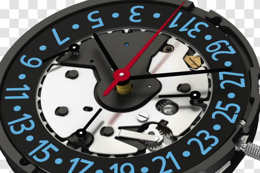 Automatic Watch Ronda Quartz Clock Movement - Gauge Transparent PNG