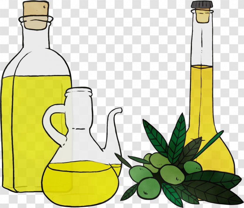 Rice Cartoon - Vegetable Oil - Extra Virgin Olive Drink Transparent PNG