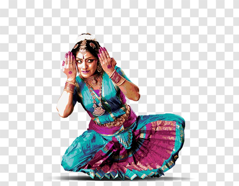 Vasundhara Doraswamy Bharatanatyam Indian Classical Dance Mysore - Purple Transparent PNG