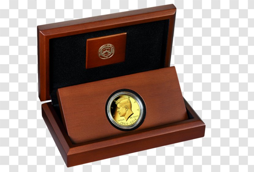 Gold Coin Kennedy Half Dollar United States - Money Transparent PNG