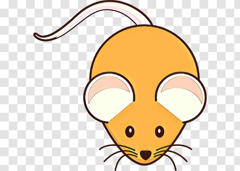 Cartoon Clip Art Nose Head Yellow - Pest Ear Transparent PNG