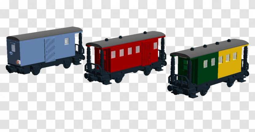 Passenger Car Goods Wagon Cargo Railroad Locomotive - Art - Buffer Transparent PNG