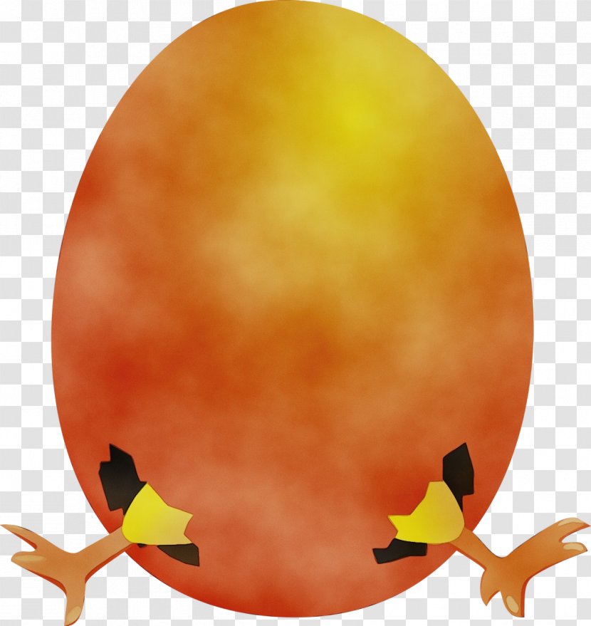 Easter Egg Background - Paint - Orange Incubator Transparent PNG
