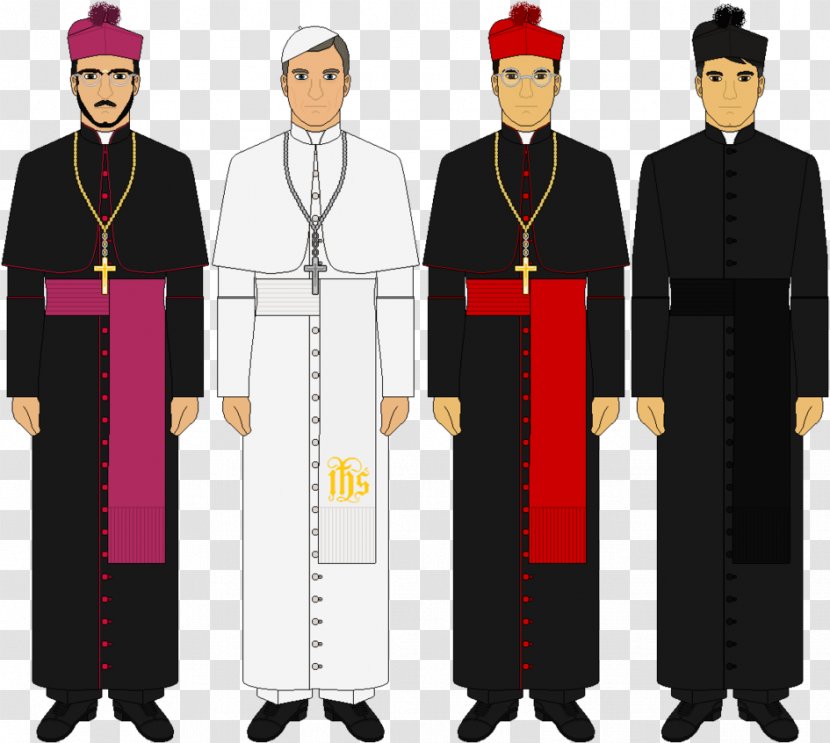 Bishop Deacon Clergy Priest Pope - Outerwear - Inquisition Transparent PNG