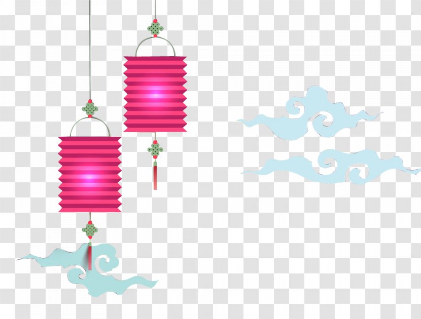Mid-Autumn Festival Lantern - Christmas Ornament - Design Transparent PNG