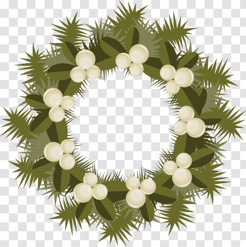 Wreath Christmas Ornament - Tree - Leaf Transparent PNG