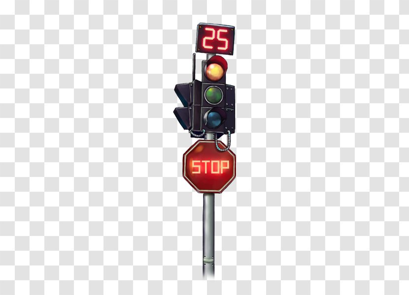 Traffic Light Road Transport - Red - Lights Transparent PNG