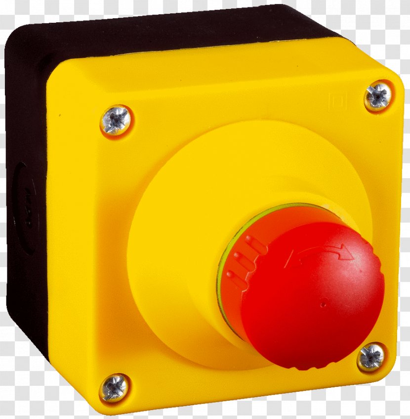 Electrical Switches Push-button Kill Switch Safety Security - Electronic Component - Machinery Directive Transparent PNG