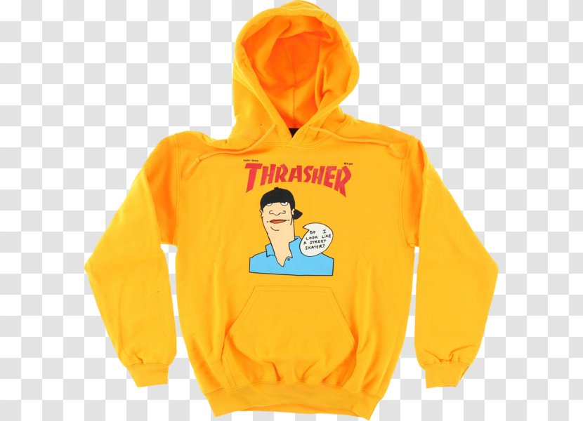 Hoodie T-shirt Thrasher Sweater - Unisex - Limited Edition Transparent PNG