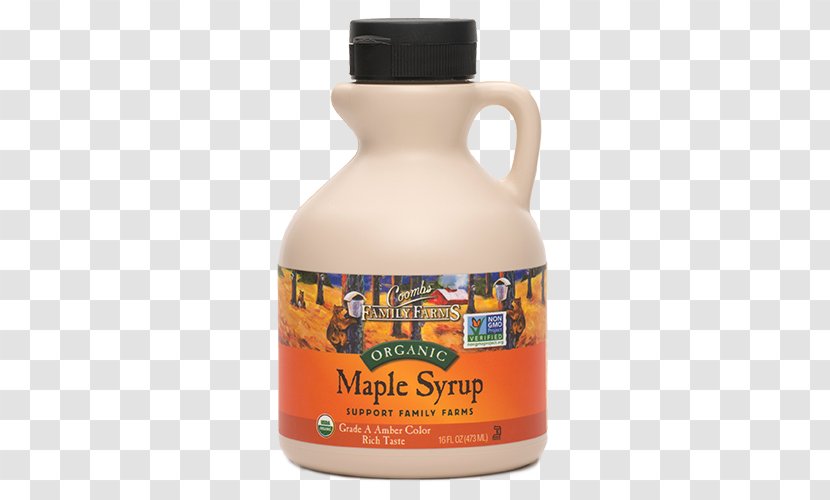 Organic Food Bascom Maple Farms, Inc. Family Farm Syrup - Ingredient Transparent PNG