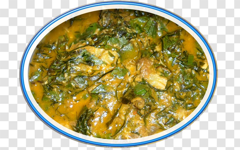Nigerian Cuisine Miyan Kuka African Ogbono Soup Eba - Fish - Delicacy Food Feast Transparent PNG