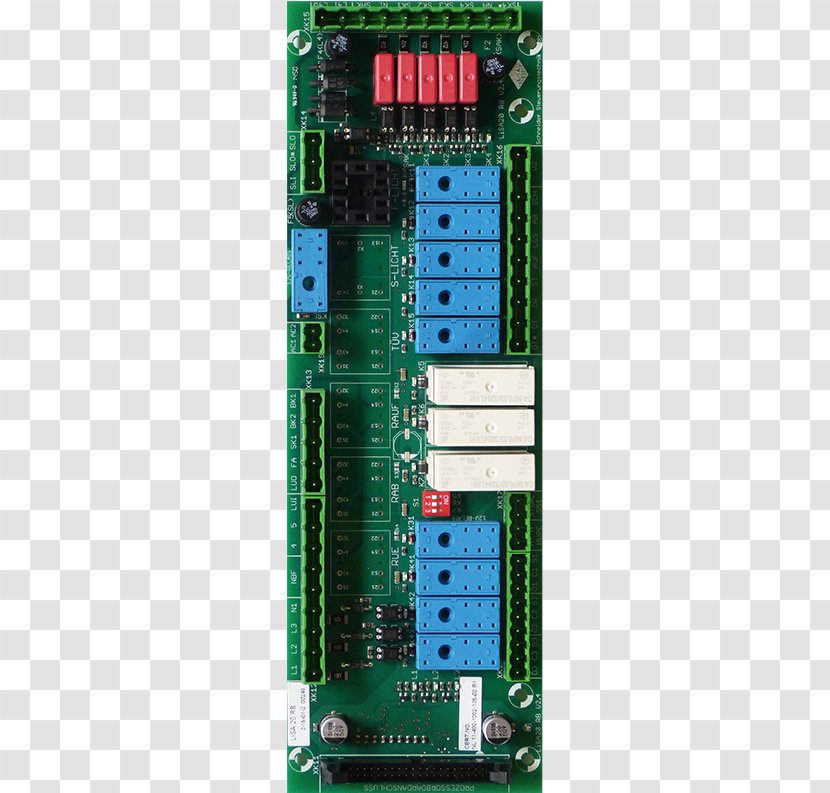 Microcontroller Motherboard Central Processing Unit Electronics Control System - Network Cards Adapters - Operating Room Transparent PNG