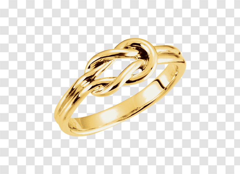 Wedding Ring True Lover's Knot Gold - Love - 14kb 14 Transparent PNG