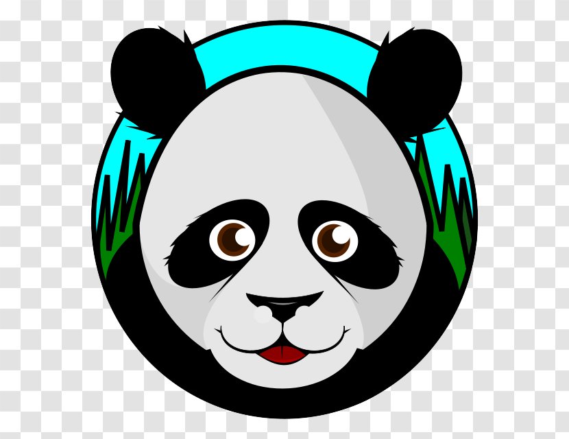 Giant Panda Bear Cuteness Clip Art - Face Of The Sign - Mall Animal Cliparts Transparent PNG