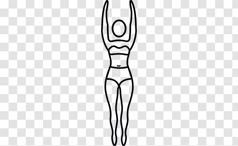 Yoga Stretching Posture - Tree Transparent PNG