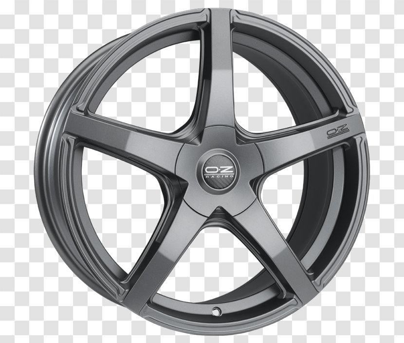 Car OZ Group Alloy Wheel Rim Rays Engineering - Aftermarket Transparent PNG
