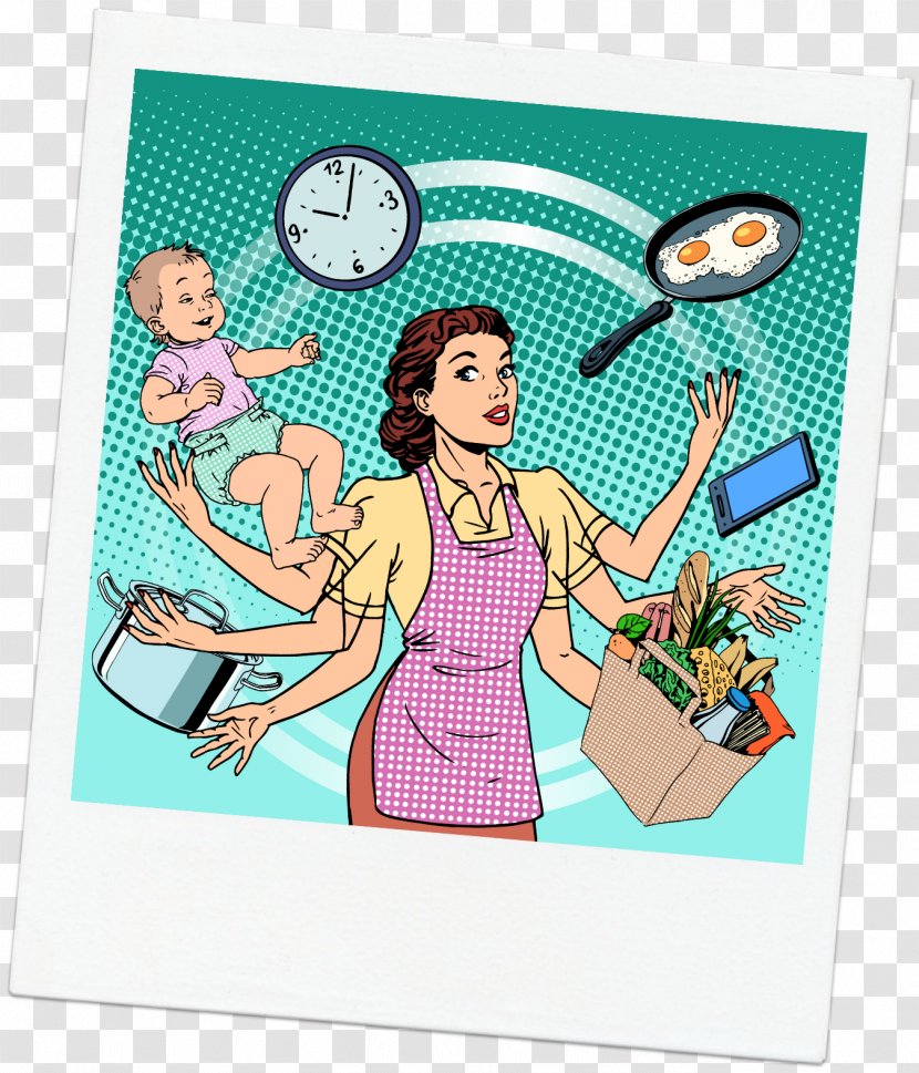 Housewife Feminism Woman - Happiness Transparent PNG