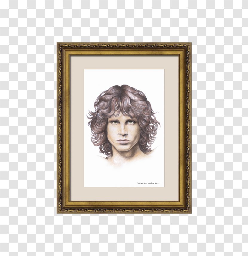 Jim Morrison Picture Frames Portrait Drawing Art - Watercolor - Painting Transparent PNG