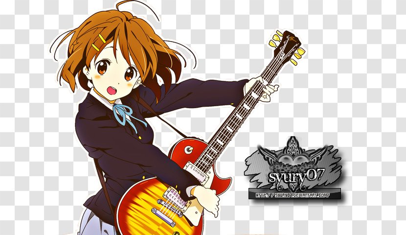 Yui Hirasawa Mio Akiyama Tsumugi Kotobuki Azusa Nakano Ritsu Tainaka - Heart Transparent PNG