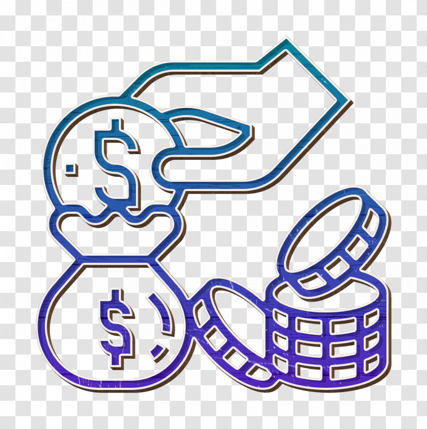 Bank Icon Money Bag Icon Crowdfunding Icon Transparent PNG