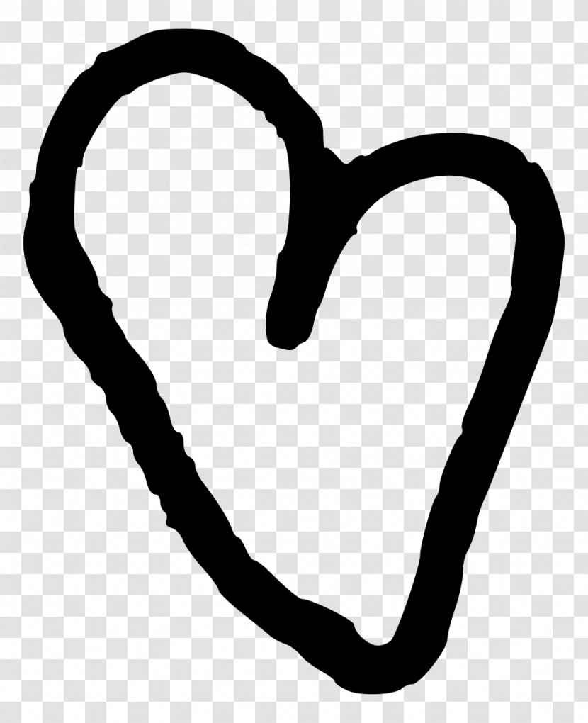 Heart Clip Art - Outline Transparent PNG