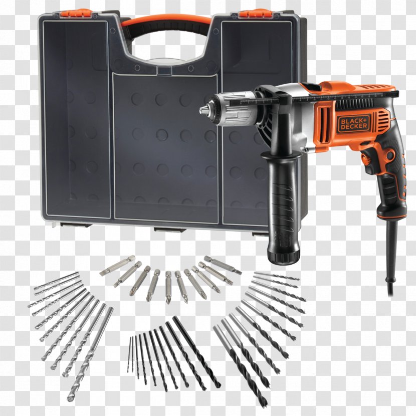 Augers Black And Decker Hammer Drill With Case Stanley & - Impact Transparent PNG