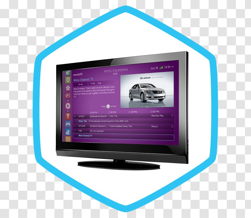 Computer Monitors Television Multimedia Output Device Monitor Accessory - Media - Iptv Transparent PNG
