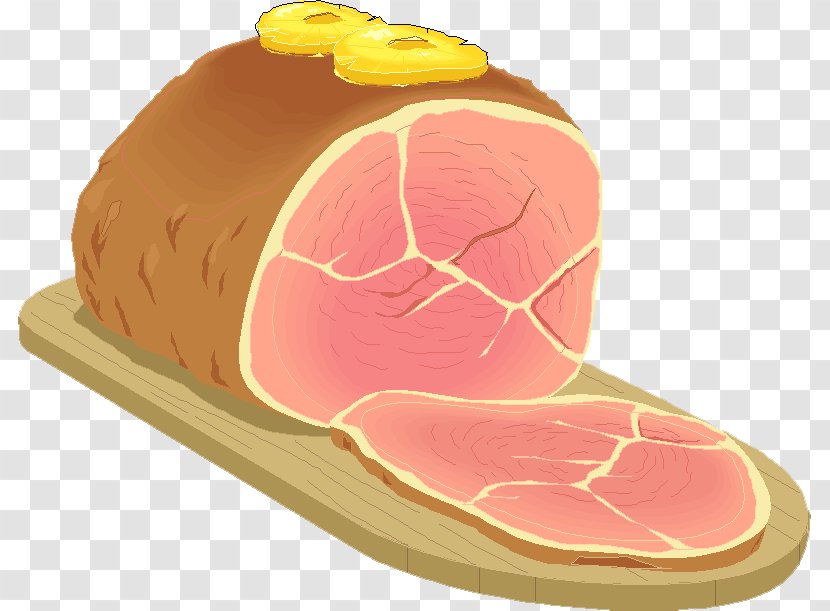 Christmas Ham And Eggs Sandwich Clip Art - Mortadella - Jaguar Transparent PNG