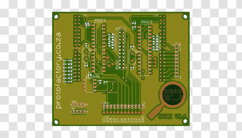Microcontroller Motherboard Printer Central Processing Unit - Electronics Transparent PNG