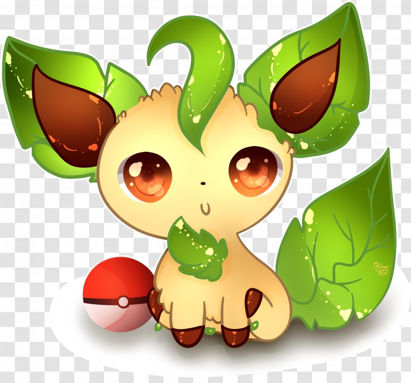 Leafeon Glaceon Pokémon Eevee - Flower - Pokemon Transparent PNG