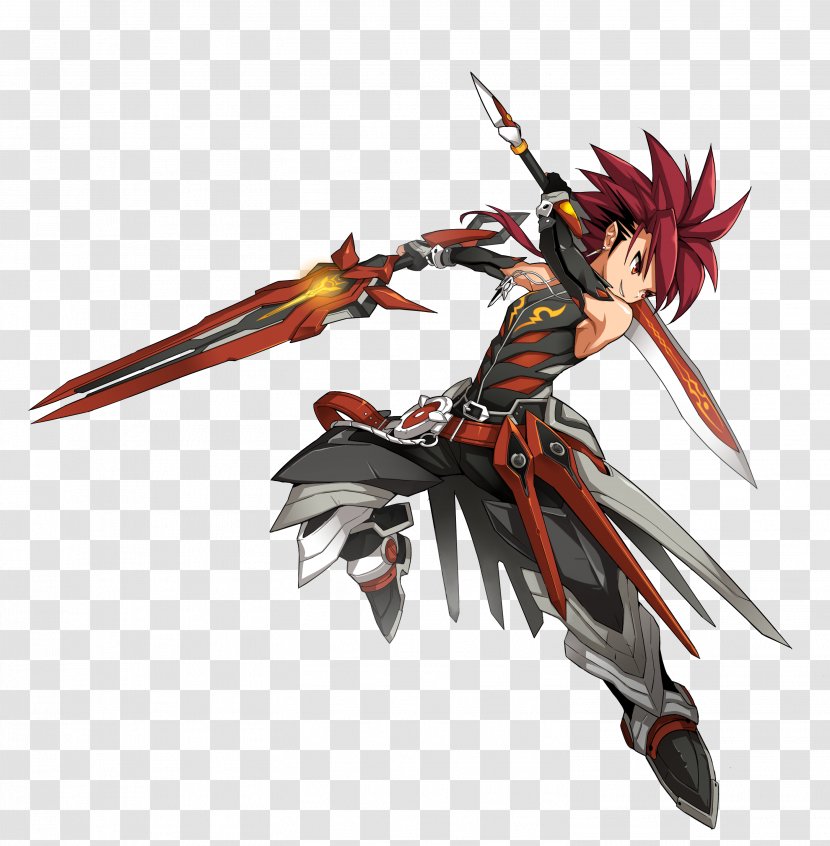 Elsword Infinity Blade Sword And Sorcery - Frame - Swords Transparent PNG